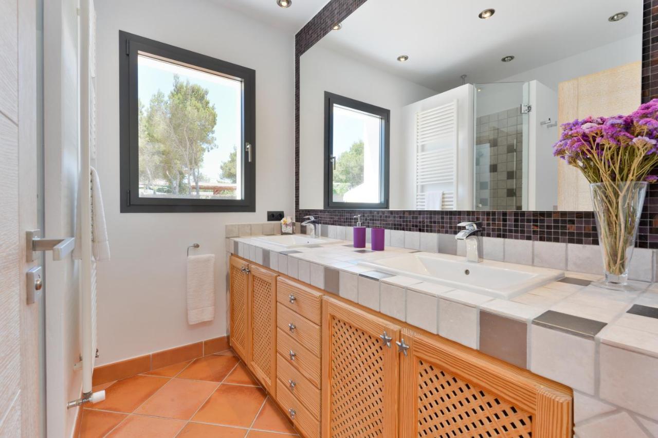 New Villa With Pool 19 Mins From Ibiza Town Cana Clara Santa Eulària des Riu Exterior foto