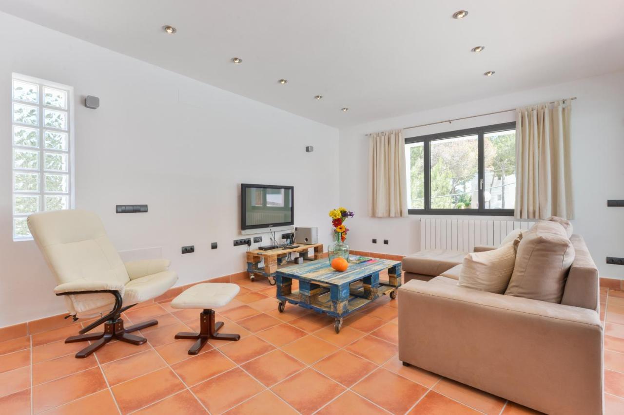 New Villa With Pool 19 Mins From Ibiza Town Cana Clara Santa Eulària des Riu Exterior foto