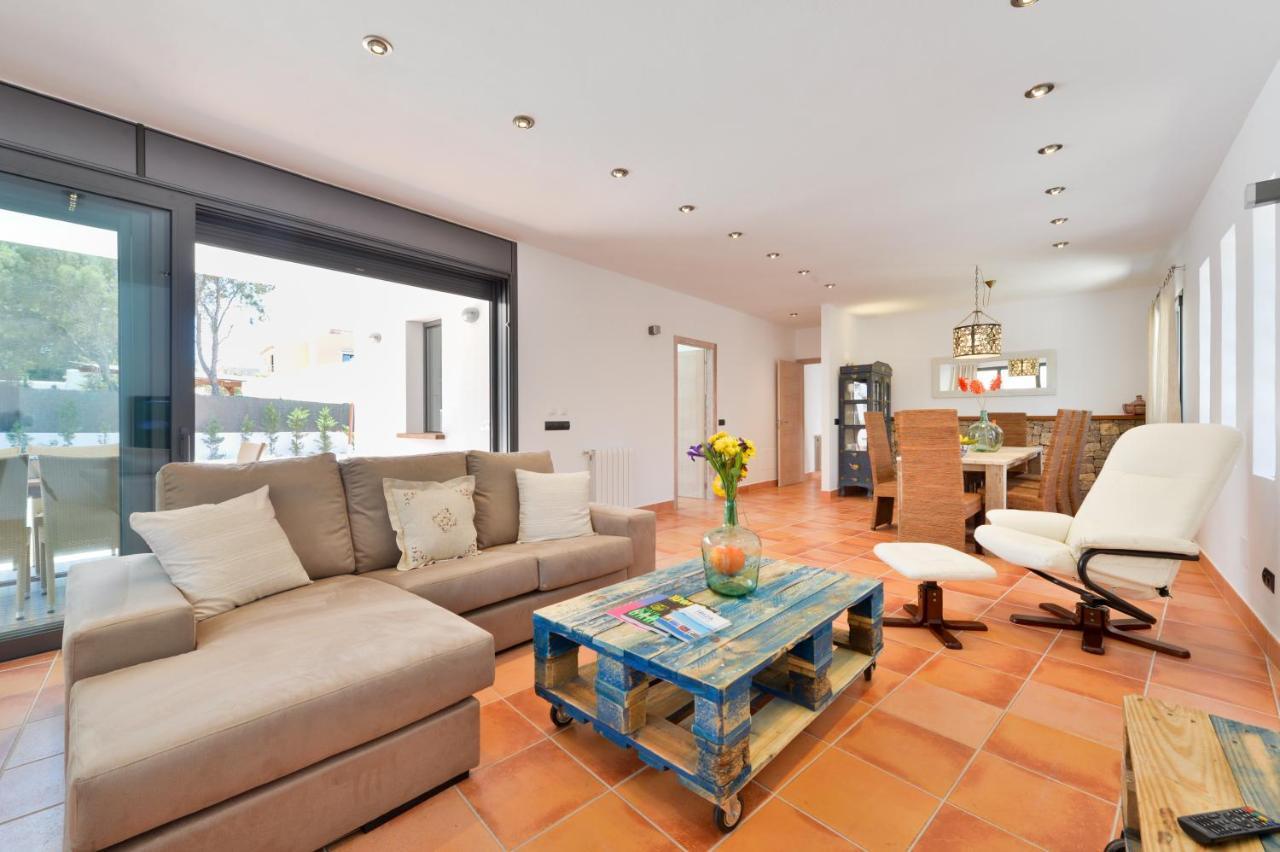 New Villa With Pool 19 Mins From Ibiza Town Cana Clara Santa Eulària des Riu Exterior foto