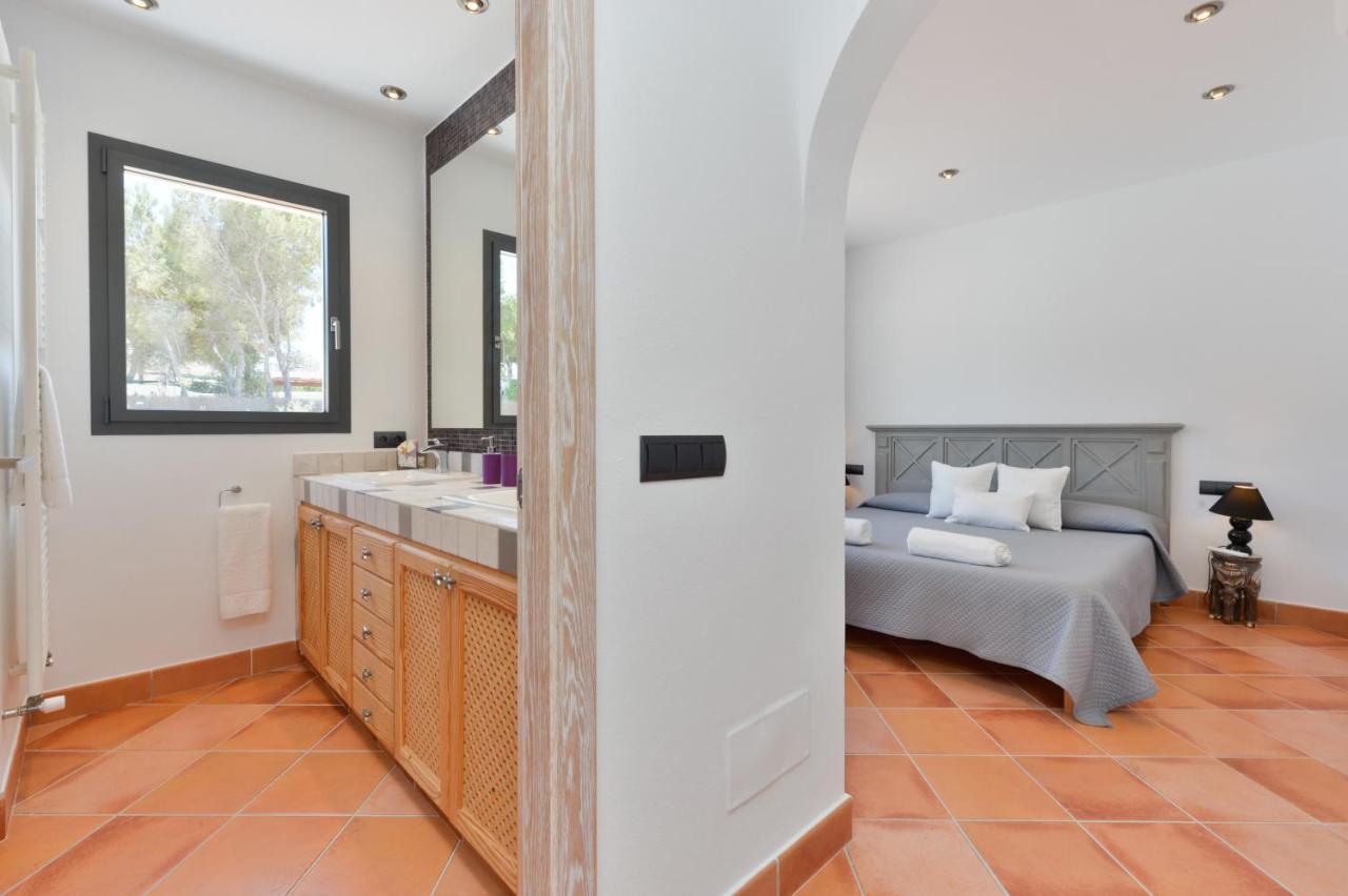 New Villa With Pool 19 Mins From Ibiza Town Cana Clara Santa Eulària des Riu Exterior foto
